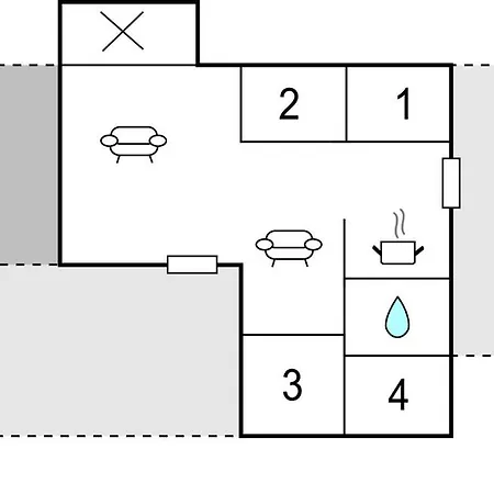 4 Bedroom Beautiful In Vakantiehuis *